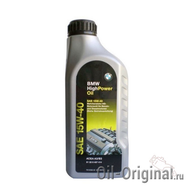 Моторное масло BMW High Power Oil 15W-40 (1л)