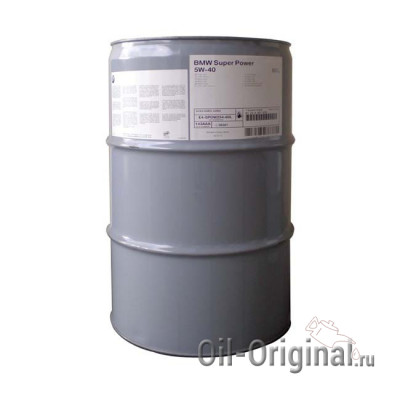Моторное масло BMW Super Power Oil 5W-40 SJ (60л)