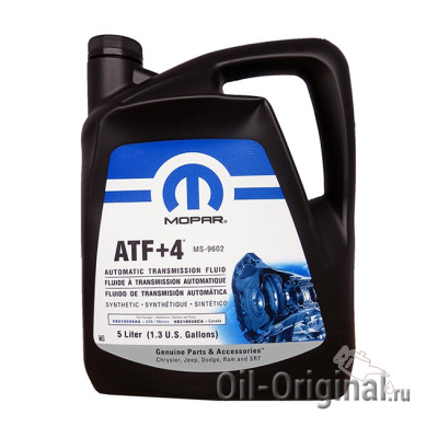 Жидкость для АКПП MOPAR ATF+4 (5л)