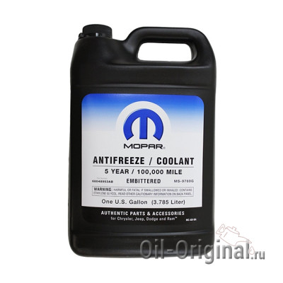 Антифриз концентрированный красный MOPAR Antifreeze/Coolant 5-year/Embittered (3,785л)