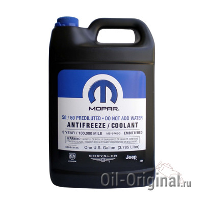 Антифриз готовый красный MOPAR 50/50 Prediluted (3,785л)