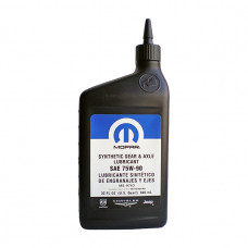 Трансмиссионное масло MOPAR Synthetic Gear & Axle Lubricant 75W-90 (0,946л) Трансмиссионное масло MOPAR Synthetic Gear & Axle Lubricant 75W-90 (0,946л)