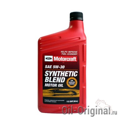 Моторное масло FORD Motorcraft Premium Synthetic Blend 5W-30 (0,946л)