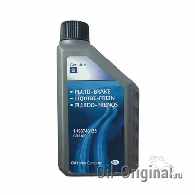 Тормозная жидкость GM DOT-3 Brake Fluid (0,5л)