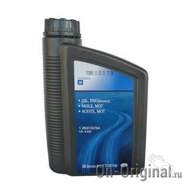 Моторное масло GM Dexos2 5W-30 (1л)