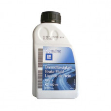 Тормозная жидкость GM DOT-4 Brake Fluid (0,5л) Тормозная жидкость GM DOT-4 Brake Fluid (0,5л)
