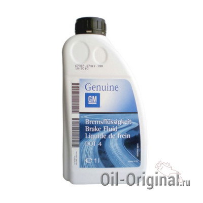 Тормозная жидкость GM DOT-4 Brake Fluid (1л)