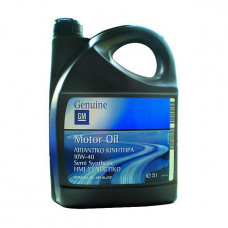 Моторное масло GM Motor Oil Semi Synthetic 10W-40 SL/CF (5л)