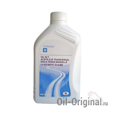 Трансмиссионное масло GM OIL-M/T 75W-85 (1л)