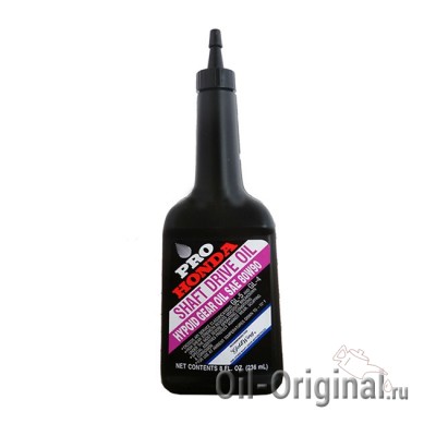 Жидкость для редукторов PRO HONDA Shaft Drive Oil/Hypoid Gear Oil 80W-90 (0,236л)
