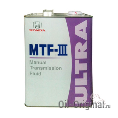 Трансмиссионное масло HONDA MTF-3 Ultra (4л)