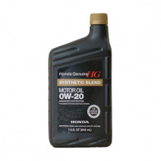 Моторное масло HONDA SYNTHETIC BLEND Motor Oil 0W-20 SN (0,946л)