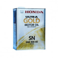 Моторное масло HONDA ULTRA GOLD 5W40 SN (4л)