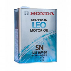 Моторное масло HONDA Ultra LEO Motor Oil 0W-20 SN (4л)