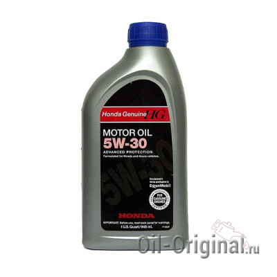 Моторное масло HONDA Motor Oil 5W-30 SM (0,946л)