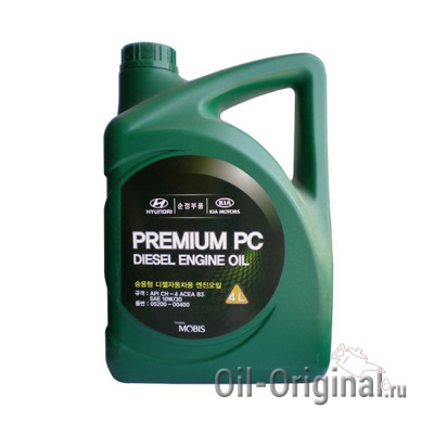 Моторное масло Hyundai Premium PC Diesel 10W30 CH-4 (4л)
