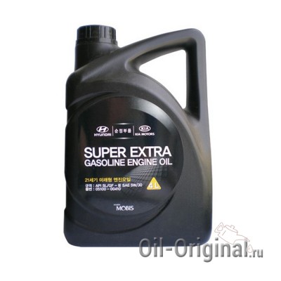 Моторное масло HYUNDAI Super Extra Gasoline 5W-30 SL (4л)