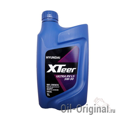 Моторное масло HYUNDAI XTeer Diesel Ultra RV LS 5W-30 (1л)