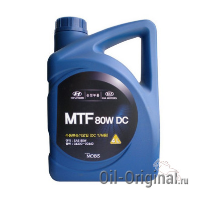 Трансмиссионное масло Hyundai MTF SAE 80W DC (4л)