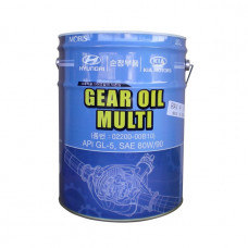 Трансмиссионное масло HYUNDAI Gear Oil Multi 80W90 GL-5 (20л)
