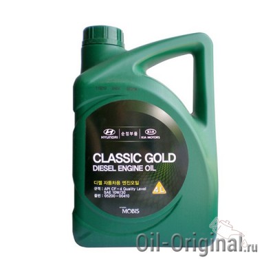 Моторное масло Hyundai Classic Gold Diesel 10W30 CF-4 (4л)