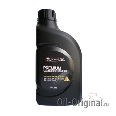 Моторное масло Hyundai Premium Gasoline 5W20 SL (1л)