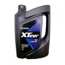 Моторное мало HYUNDAI XTeer Diesel Heavy Duty 15W-40 (6л)