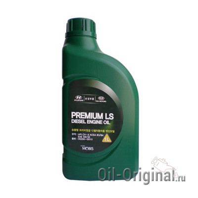 Моторное масло Hyundai Premium LS Diesel 5W-30 CH-4 (1л)