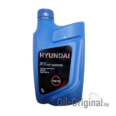 Моторное мало HYUNDAI XTeer Gasoline 10W-30 (1л)