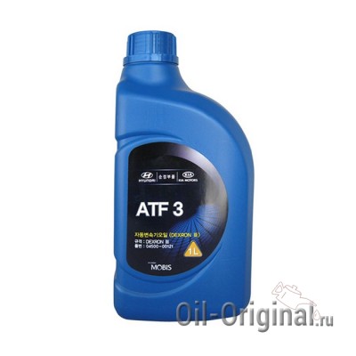 Жидкость для АКПП Hyundai ATF 3 DEXRON 3 (1л)