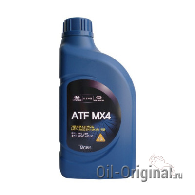Трансмиссионное масло Hyundai ATF MX4 JWS 3314 (1л)