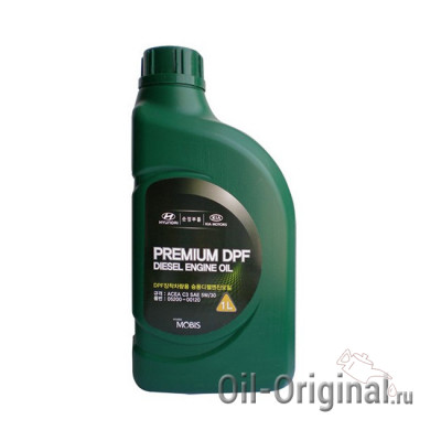 Моторное масло Hyundai Premium DPF Diesel 5W-30 C3 (1л)