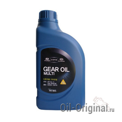 Трансмиссионное масло HYUNDAI Gear Oil Multi 80W90 GL-5 (1л)