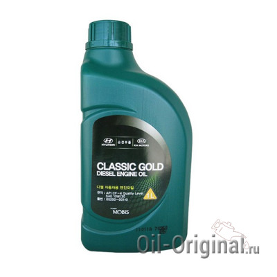 Моторное масло Hyundai Classic Gold Diesel 10W30 CF-4 (1л)
