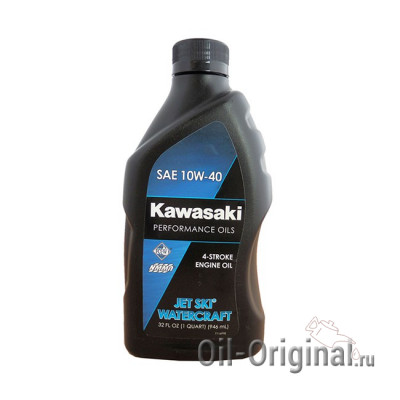 Моторное масло KAWASAKI Jet Ski Watercraft 4-Stroke Engine Oil 10W-40 (0,946л)