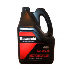 Моторное масло KAWASAKI Motocycle 4-Stroke Engine Oil 20W-50 (3,785л)