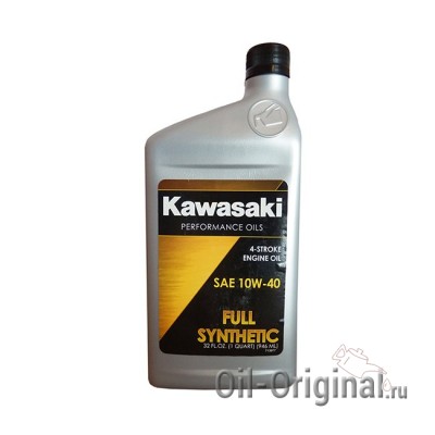 Моторное масло KAWASAKI Full Synthetic 4-Stroke Engine Oil 10W-40 (0,946л)