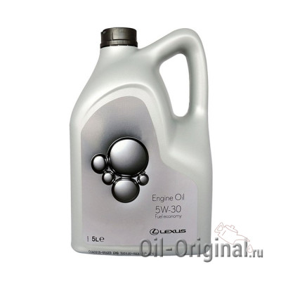 Моторное масло LEXUS Engine Oil 5W-30 SL/EC (5л)