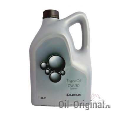 Моторное масло LEXUS Engine Oil 0W-30 SL/CF (5л)