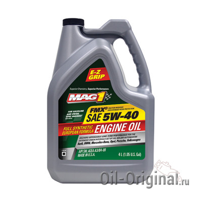 Моторное масло MAG1 SAE 5W-40 Full synthetic European (4л)