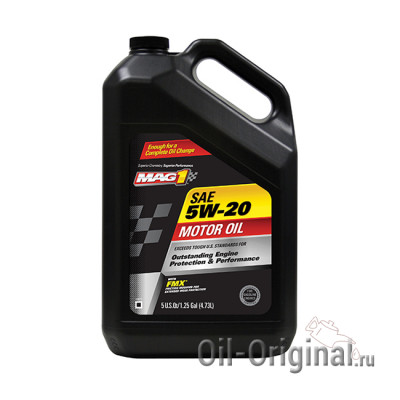Моторное масло MAG1 SAE 5W-20 motor oil (4,73л)