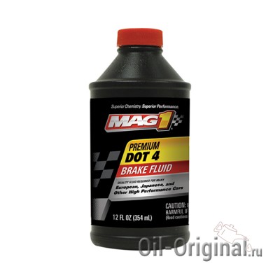 Тормозная жидкость MAG1 Premium DOT 4 Brake fluid (0,354л)
