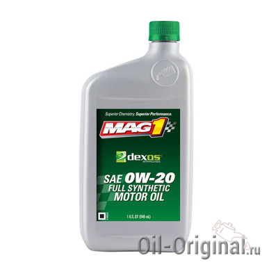 Моторное масло MAG1 Dexos1 SAE 0W-20 Full synthetic (0,946л)