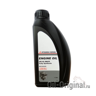 Моторное масло MITSUBISHI Engine Oil Fully Synthetic 5W-40 SM/CF (1л)