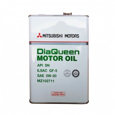 Моторное масло MITSUBISHI Dia Queen Motor Oil 0W-20 SN (4л)
