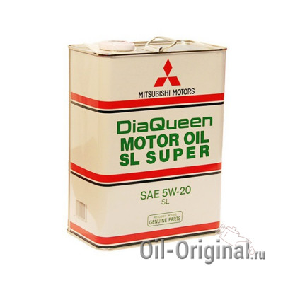 Моторное масло MITSUBISHI DiaQueen 5W20 SL (4л)