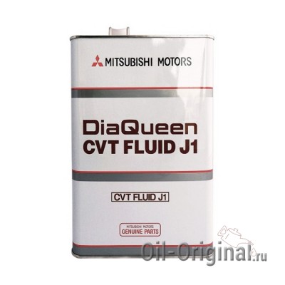 Трансмиссионное масло MITSUBISHI DiaQueen CVT Fluid J1 (4л)