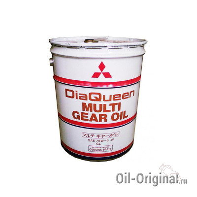 Трансмиссионное масло MITSUBISHI New Multi Gear Oil 75W-80 GL3 (20л)