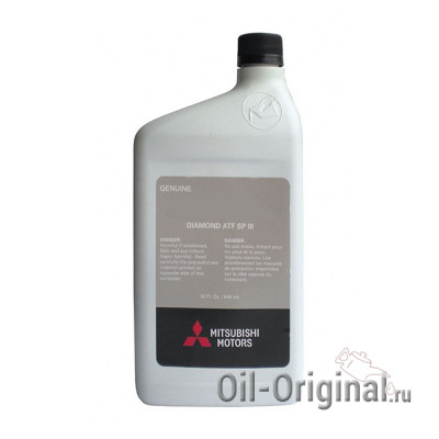 Жидкость для АКПП MITSUBISHI Diamand ATF SP-3 (0,946 л)