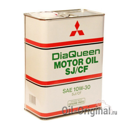 Моторное масло MITSUBISHI DiaQueen 10W30 SJ/CF (4л)